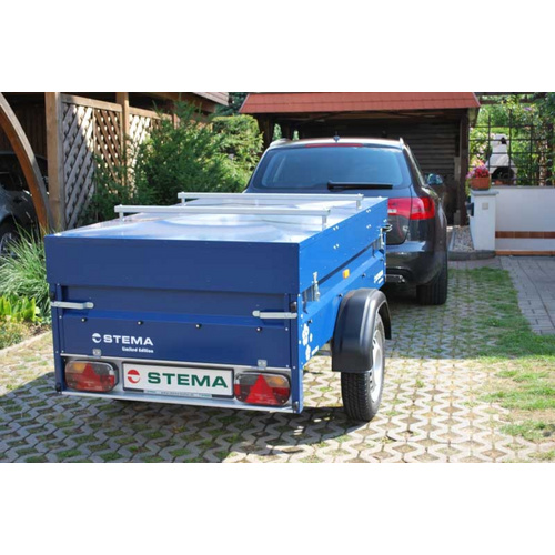 Thumbnail - STEMA Anhänger, Blue Man 850, inkl. Deckel, max. Nutzlast 633 kg - blau