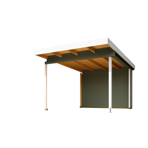 LASITA MAJA Überdachung »Sizilien«, BxT: 300 x 350 cm (Aufstellmaß ), grün - gruen