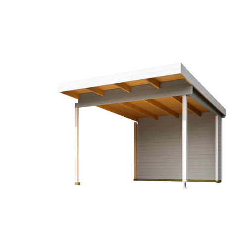 LASITA MAJA Dachverlängerung »Sicily«, BxT: 300 x 350 cm (Aufstellmaß ), grau |  Holz  |  13,64 m²