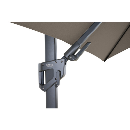 Thumbnail - SIENA GARDEN Ampelschirm »CEDRO N+«, BxH: 300 x 275 cm, drehbar - grau