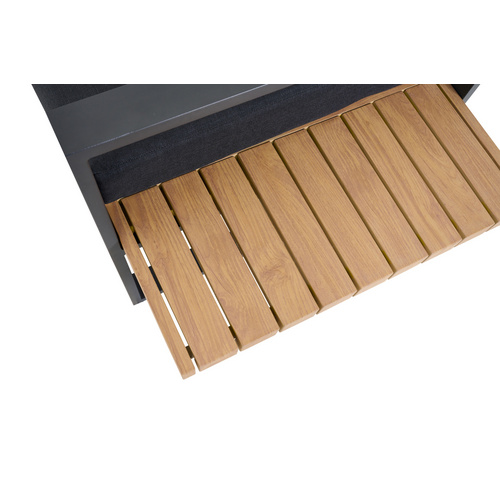 Thumbnail - SIENA GARDEN Bank »BARI«, 4 Sitzplätze, B: 67,5 cm, Aluminium - grau