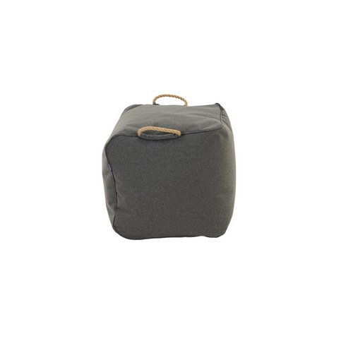 Thumbnail - SIENA GARDEN Sitzhocker »INTEGRAL«, BxHxL: 48 x 48 x 46 cm, 1,5 kg, grau