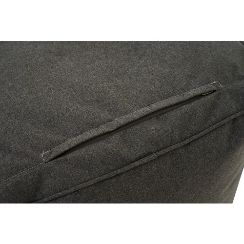 Thumbnail - SIENA GARDEN Sitzhocker »INTEGRAL«, BxHxL: 48 x 48 x 46 cm, 1,5 kg, grau