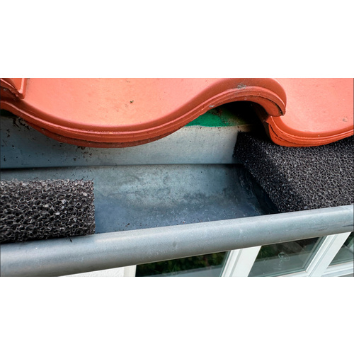 Thumbnail - Dachrinnenschutz, RG125, 125mm, 5er Set - schwarz