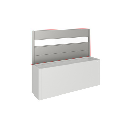 Biohort Quarzgrau Metallic Sichtschutzelement Für Hochbeet Davinci von Baur - Image 3