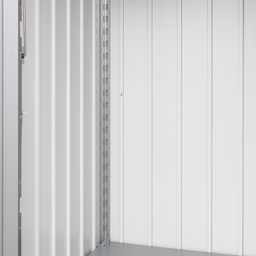 BIOHORT Regalsteher »AlexDuo«, Regalsteher, BxHxT: 53,3 x 122,3 x 2,2 cm - grau