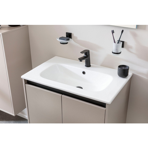 Thumbnail - FACKELMANN Waschplatz-Set »Compact Line«, BxHxT: 710 x 515 x 465 mm, Sonoma-Eiche - braun