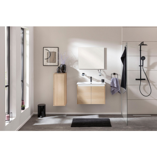 Thumbnail - FACKELMANN Waschplatz-Set »Compact Line«, BxHxT: 710 x 515 x 465 mm, Lindberg-Eiche - braun