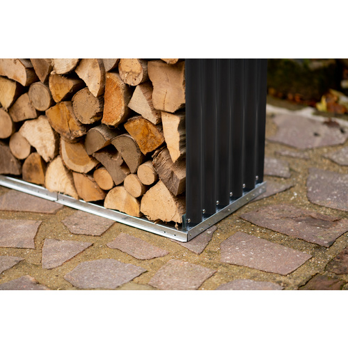 Westmann Kaminholzregal »Hajo«, BxHxT: 212 x 111 x 46 cm, Stahlblech - grau (Rabatt: 16 %) Westmann Kaminholzregal »Hajo«, BxHxT: 212 x 111 x 46 cm, Stahlblech - grau (Rabatt: 16 %)