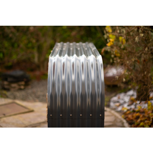 Westmann Kaminholzregal »Hajo«, BxHxT: 212 x 111 x 46 cm, Stahlblech - grau (Rabatt: 16 %) Westmann Kaminholzregal »Hajo«, BxHxT: 212 x 111 x 46 cm, Stahlblech - grau (Rabatt: 16 %)