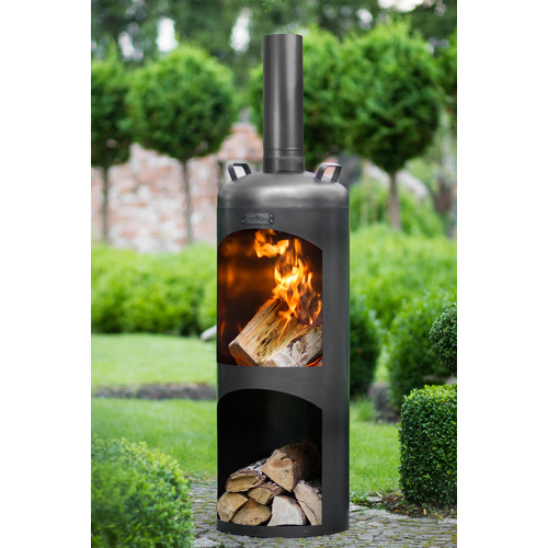 CookKing Outdoor-Ofen »Faro«, BxHxT: 40 x 158 x 40 cm, schwarz