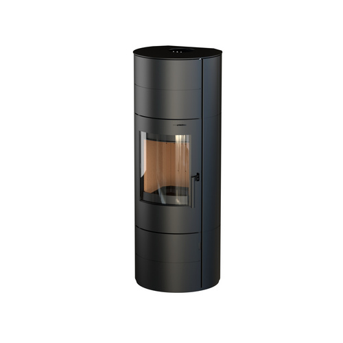 Thumbnail - THERMIA Kaminofen »Cumulus Omega XL Ring «, schwarz, Stahl, 7 kW