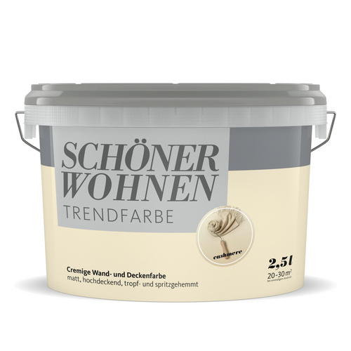 SCHÖNER WOHNEN FARBE Dispersionsfarbe »Trendfarbe«, matt - beige
