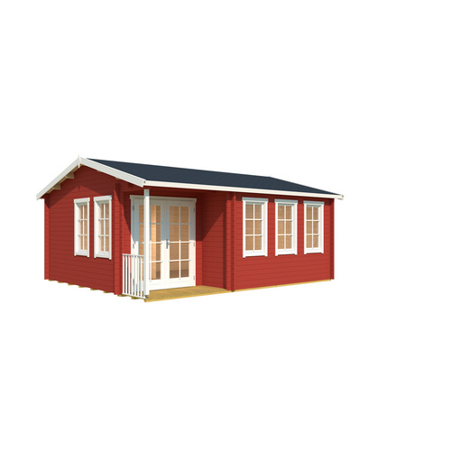 LASITA MAJA Gartenhaus »Sri Lanka«, BxHxT: 600 x 285 x 321,8 cm (Außenmaß inkl. Dachüberstand), schwedenrot |  Holz