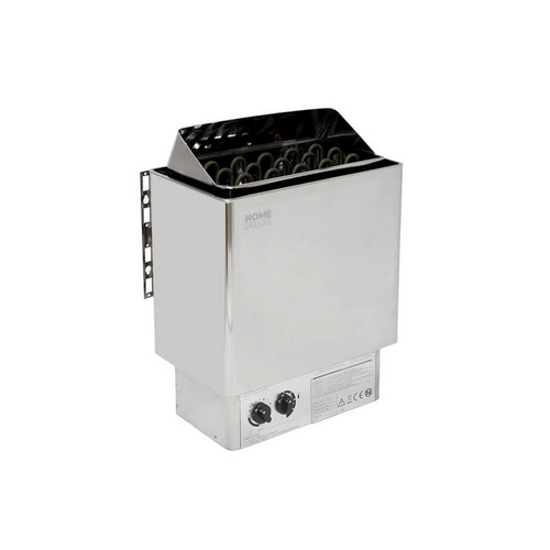 Saunaofen »KIVA«, 4,5 kW - silberfarben
