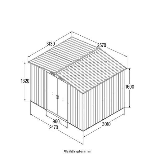 HOME DELUXE Geräteschuppen »BOHIO DELU...