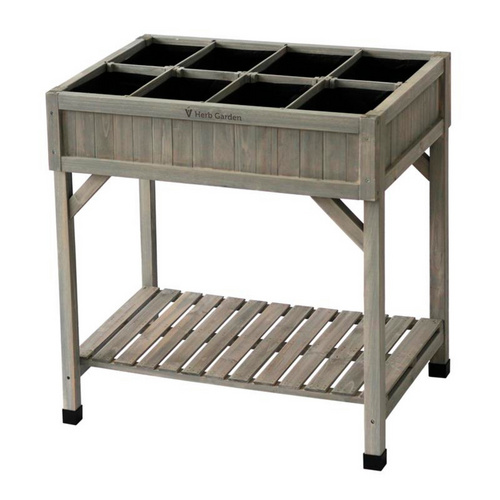 VegTrug Kräuterbeet »VegTrug«, Grey Wash, LxBxH: 78 x 58 x 80 cm - grau