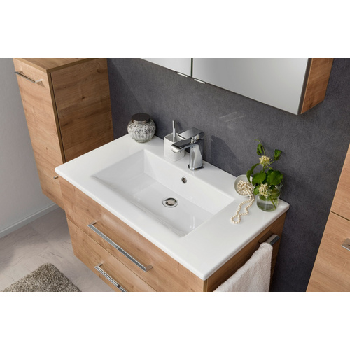 Thumbnail - FACKELMANN Waschplatz-Set »B.PERFEKT«, 80cm SPS Weiß - weiss