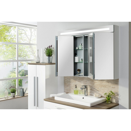 Thumbnail - FACKELMANN Waschplatz-Set »STANFORD«, 110cm Weiß - weiss