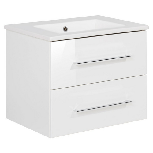 Thumbnail - FACKELMANN Waschplatz-Set »B.PERFEKT«, 60cm SPS Weiß - weiss