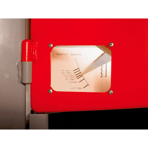 Thumbnail - HOLZMANN-MASCHINEN Holzbandsäge »HBS470PROFI«, 2 Geschwindigkeiten, Elektromotor, 820 m/min - rot