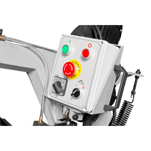 Thumbnail - HOLZMANN-MASCHINEN Metallbandsäge »BS275TOP«, 2 Geschwindigkeiten, 75 m/min - rot