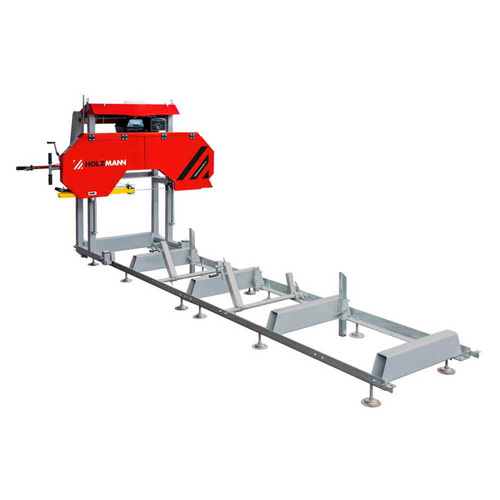 HOLZMANN-MASCHINEN Bandsäge »BBS550SMART-G«, Benzinmotor, 1200 m/min - rot