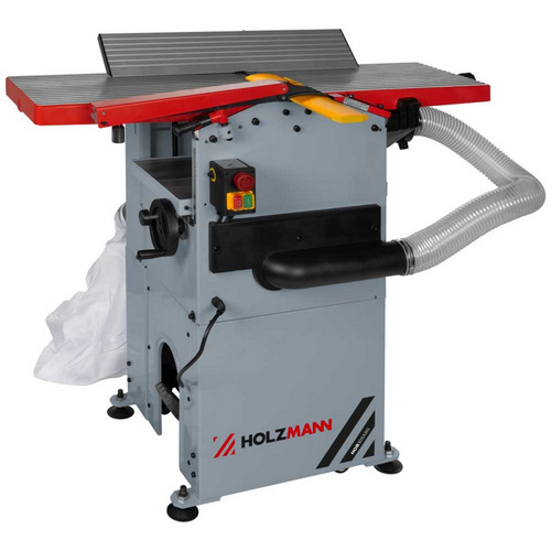 Thumbnail - HOLZMANN-MASCHINEN Abricht- und Dickenhobelmachine »HOB305ABS 230V«, 1800 W, mit integrierter Absauganlage - grau | rot