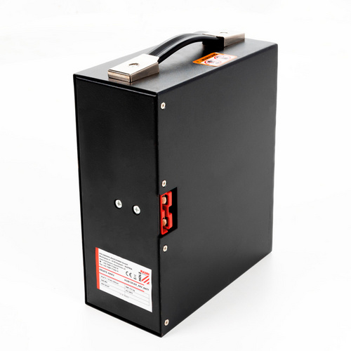 Thumbnail - HOLZMANN-MASCHINEN Hubwagen »HUB15FLEX 48V«, mit Akku, max. 1500 kg, rot