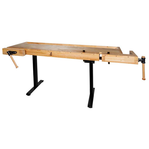 Image of HOLZMANN-MASCHINEN Hobelbank »WB210ELIFT 230V«, elektrisch höhenverstellbar, bis 1200 mm - schwarz