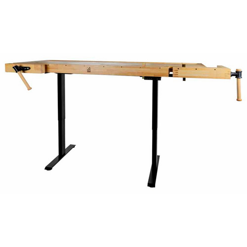 Thumbnail - HOLZMANN-MASCHINEN Hobelbank »WB210ELIFT 230V«, elektrisch höhenverstellbar, bis 1200 mm - schwarz | braun