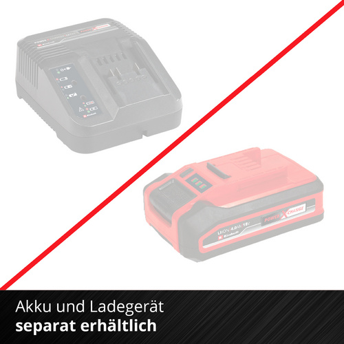 Thumbnail - EINHELL Akku-Arbeitsleuchte »TE-CL 18/1000 S Li-Solo«, Power X-Change, 18 V, schwarz/rot - schwarz | rot
