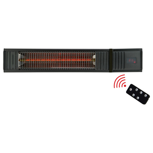 E2 Elektroheizung »INFRAe2«, IR-Heizstrahler wall, 2000 W - schwarz