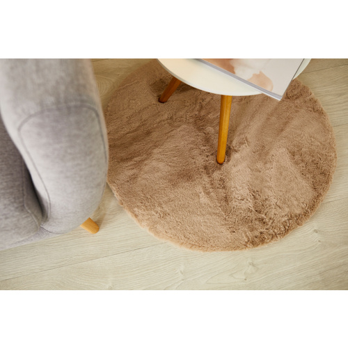 Thumbnail - LUXORLIVING Teppich »Loano rund«, 80 cm, rund, taupe - beige