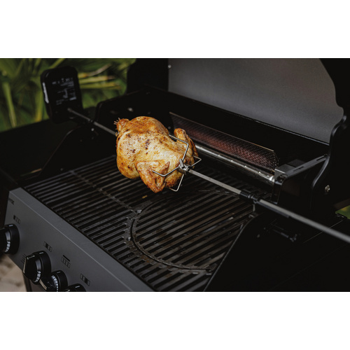 Enders Grillspieß 'Pro' mit Motor Edelstahl 113 cm