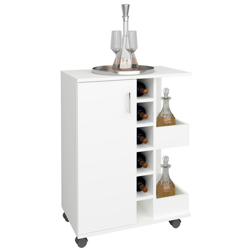 VCM Küchenwagen »Esilo M«, BxHxT: 63 x 85 x 40 cm - weiss
