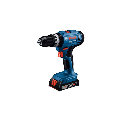 Thumbnail - BOSCH Akku-Bohrschrauber-Set »GSB 18V-25 Professional«, 18 V, inkl. 2 x 2.0 Ah Akkus, Ladegerät und L-Case - blau