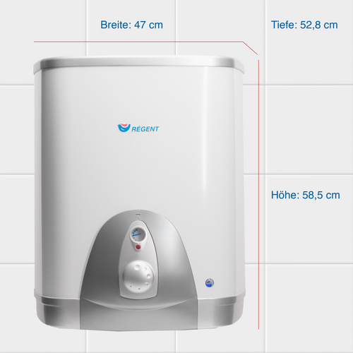 Thumbnail - Regent Wandspeicher »REG 50 QB EU«, 50 l, 2 kW, steckerfertig - weiss