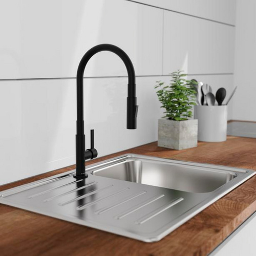 Thumbnail - SCHÜTTE Spültischarmatur »GLASGOW«, Schwarz