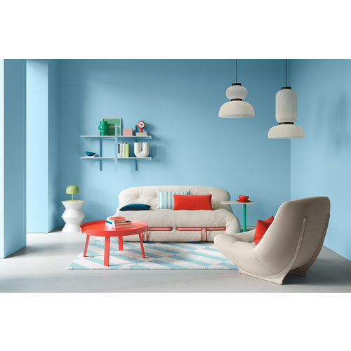 Thumbnail - ALPINA Wandfarbe »PANTONE«, Crystal Blue, matt, 2,5 l - blau