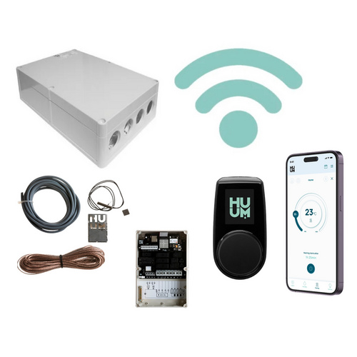 Thumbnail - KARIBU Saunaofen »Bio«, inkl. externer Steuerung, 9 kW - grau