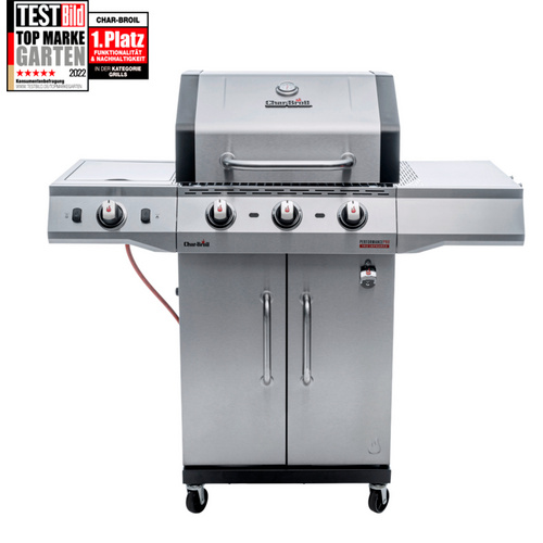 Thumbnail - CHAR-BROIL Gasgrill »Performance PRO Line«, 3 Brenner, Grillfläche: 54,3 x 43,5 cm, - silberfarben