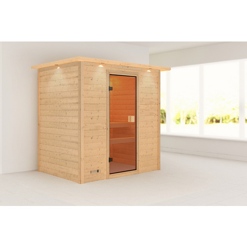 Karibu Kasari 224×159 Innensauna