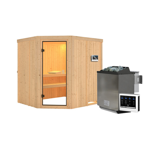 KARIBU Sauna »Suurupi«, BxTxH: 196 x 1...