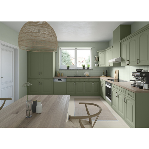 Thumbnail - ALPINA Möbel-Lack »Bad & Küche«, Olive, seidenmatt, 750 ml - gruen