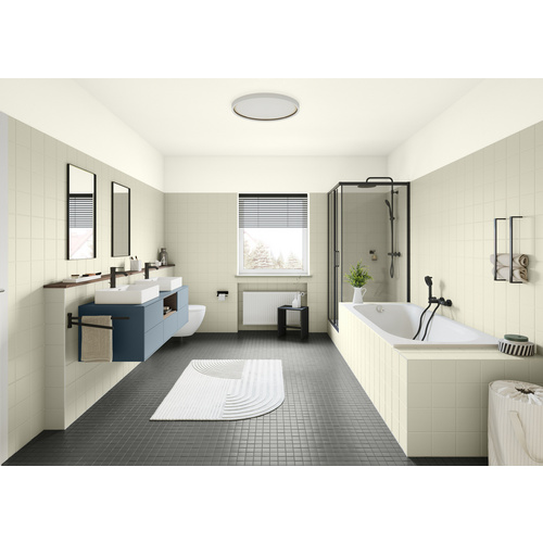 Thumbnail - ALPINA Wandfarbe »Bad & Küche«, Baumwollweiß, matt, 2,5 L - weiss