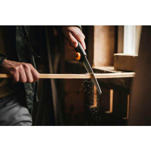 Thumbnail - FISKARS Handsäge, Klappbar, 27,5 cm - schwarz | orange