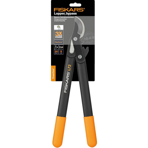 Fiskars Grün/Orange/Schwarz Gartenschere, Astschere Bypass Powergear Ii - Bild 7
