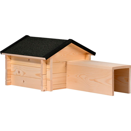 DOBAR Igelhaus »Tartu«, BxHxL: 39 x 31 x 70 cm, braun - natur