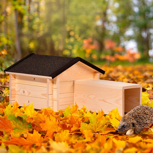 Thumbnail - DOBAR Igelhaus »Tartu«, BxHxL: 39 x 31 x 70 cm, braun